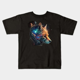 space fox Kids T-Shirt